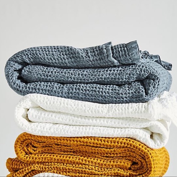 COPY - sale | anthropologie | woven waffle throw blanket - Picture 2 of 6